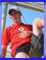 Byron loves to show off his fresh young body, teasing the camera as he slowly strips down.