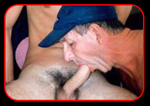 Dave rubbing his cute pink head in the hopes that some gay stud will suck it off!