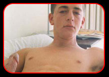Ashley rubbing his cute pink head in the hopes that some gay stud will suck it off!